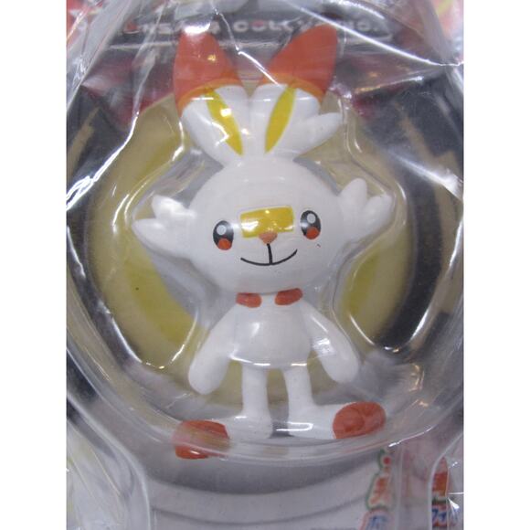 NEW Sealed Scorbunny Figure Pokemon Tomy Japan Import Monster Collection MS-04 - Picture 7 of 12